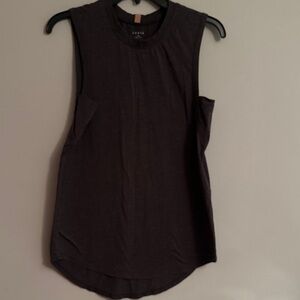 Lunya Charcoal Sleeveless Muscle Tee - Preloved